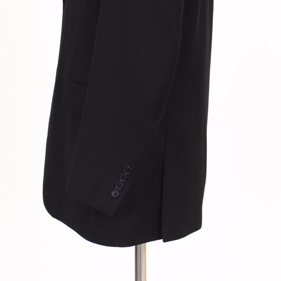 Lineage 40L Black Striped 2-Button Sport Coat Blazer Jacket B041 - Picture 9 of 12